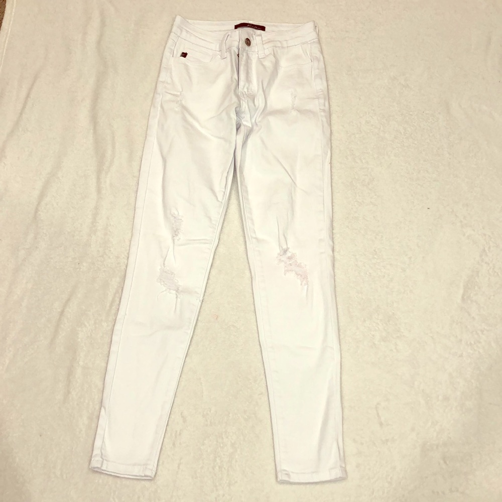 KanCan White Skinny Jeans Size 1 / 24
